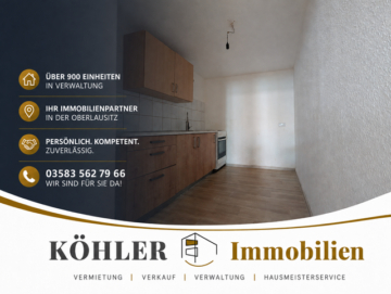 Günstige 2-Zimmer-Wohnung mitten im Zentrum von Zittau, 02763 Zittau, Wohnung