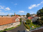 Helle 3-Raum-Wohnung mit Wohnküche – Erstbezug nach Renovierung - Blick aus dem Fenster