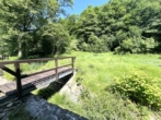 Landhausidylle am Bach – Wohnen im Grünen nahe der deutschen Grenze - Blick in den Garten II.jpg
